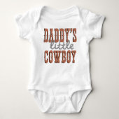 Papa's kleine Cowboy Romper (Voorkant)