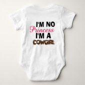 Papa's kleine Cowgirl Romper (Achterkant)