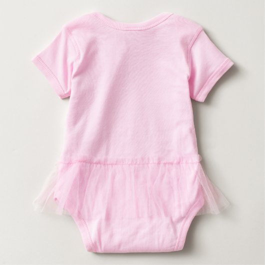 "Papa's kleine Cowgirl" Tutu Bodysuit (Achterkant)