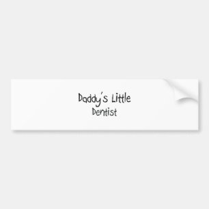 Papa's kleine dentist bumpersticker