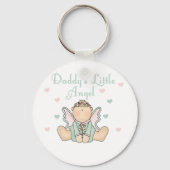 Papa's kleine engel sleutelhanger (Voorkant)