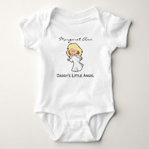 Papa's kleine engel, speciaal gepersonaliseerd, 2- romper