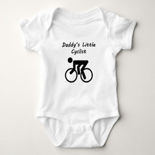 Papa's kleine fietser romper