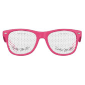  papa's kleine held minimalistische tekst kinder zonnebril (Voorkant)