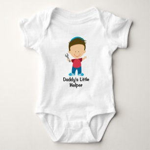 Papa's kleine Helper-jongen Romper