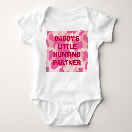 Papa's kleine jachtpartner romper (Voorkant)