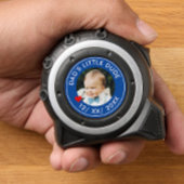 PAPA'S KLEINE KEREL Fotodate Blauw Rolmaat