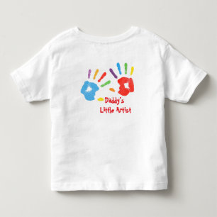 Papa's Kleine Kunstenaar - Kinder T-Shirt