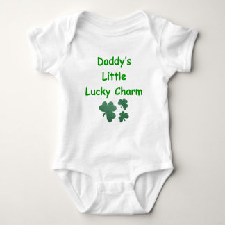 Papa's kleine Lucky Charm Romper