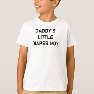 Papa's kleine luierjongen t-shirt