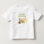Papa's kleine Man Kinder Shirts (Voorkant)