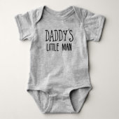 Papa's kleine Man Romper (Voorkant)