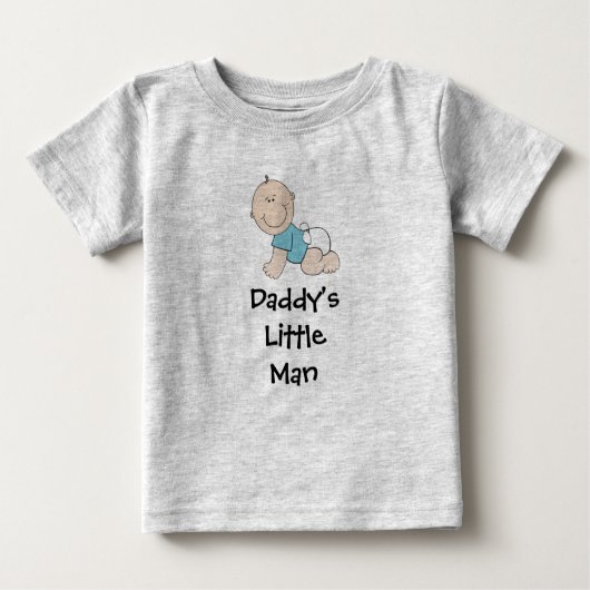 Papa's kleine Man T-shirt (Voorkant)