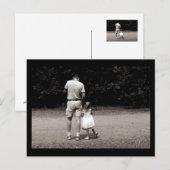 Papa's kleine meisje briefkaart (Voorkant / Achterkant)