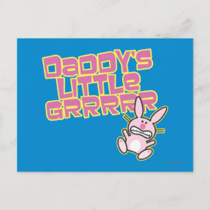 Papa's kleine meisje briefkaart