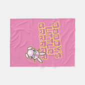 Papa's kleine meisje fleece deken (Voorkant (Horizontaal))