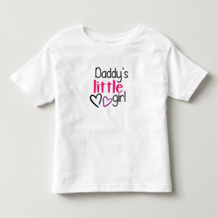 Papa's kleine meisje kinder shirts