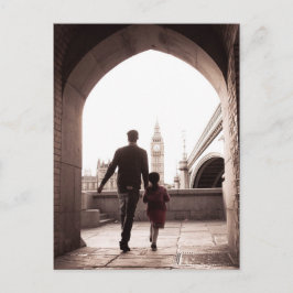 Papa's Kleine Meisje - Londen - Big Ben Briefkaart