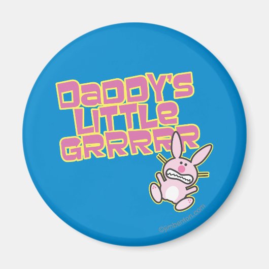 Papa's kleine meisje magneet (Voorkant)