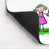 Papa's kleine meisje Mousepad (blond) Muismat (Hoek)