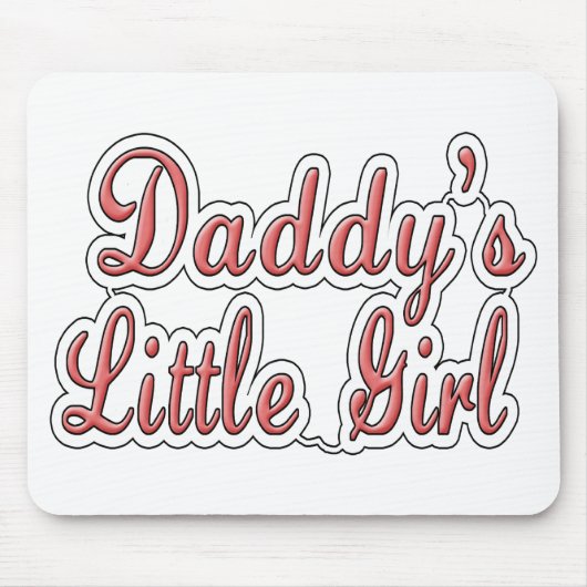 Papa's kleine meisje muismat (Voorkant)