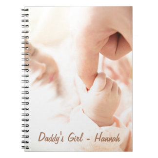 Papa's kleine meisje notitieboek