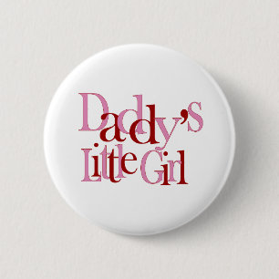 Papa's kleine meisje ronde button 5,7 cm