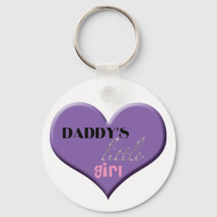 Papa's kleine meisje sleutelhanger