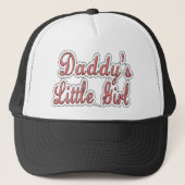 Papa's kleine meisje trucker pet (Voorkant)