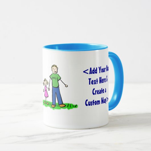 Papa's kleine Mok (blond) (Voorkant rechts)