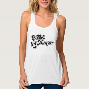 Papa's Kleine Monster Harley Quinn Kostuum Tanktop