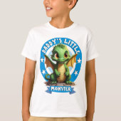 Papa's kleine monster t-shirt (Voorkant)