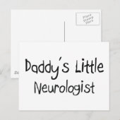 Papa's kleine neuroloog briefkaart (Voorkant / Achterkant)