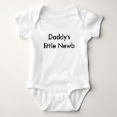 Papa's kleine Newb Romper (Voorkant)