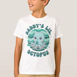 Papa's Kleine Octopus Schattig T-shirt