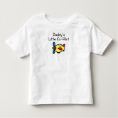 Papa's kleine piloot kinder shirts (Voorkant)