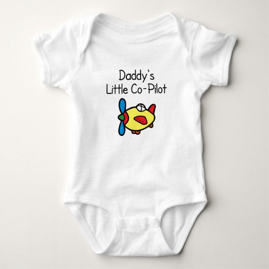 Papa's kleine piloot romper (Voorkant)
