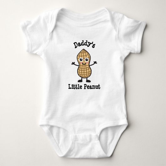 Papa's kleine pinda romper (Voorkant)