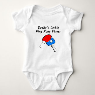Papa's kleine pingpongspeler romper