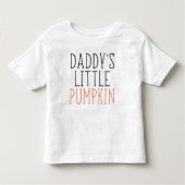 Papa's kleine pompoen kinder shirts (Voorkant)