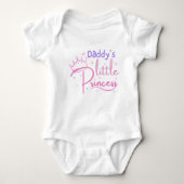 Papa's kleine prinses Baby Shirt (Voorkant)