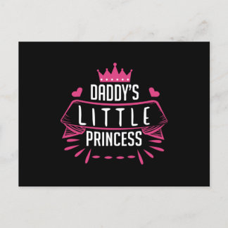 Papa's Kleine Prinses Briefkaart