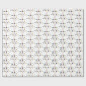 Papa's kleine prinses cadeaupapier (Vlak)