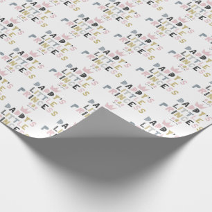 Papa's kleine prinses cadeaupapier
