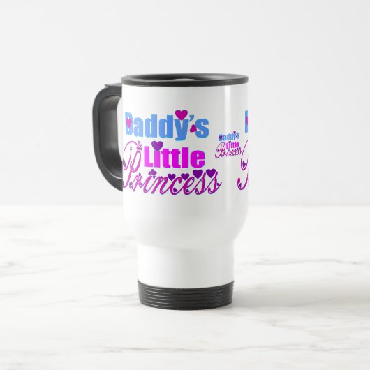✔Papa's kleine prinses Fabulous Reisbeker (Voorkant links)
