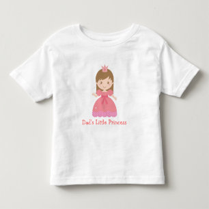Papa's Kleine Prinses Kinder Shirts