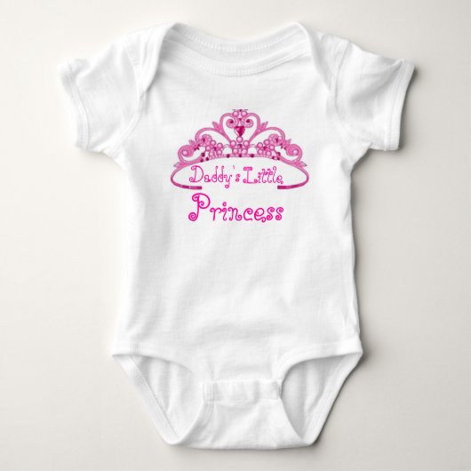 Papa's kleine prinses romper (Voorkant)