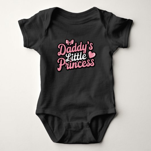Papa's kleine prinses romper (Voorkant)