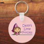 Papa's kleine prinses sleutelhanger (Voorkant)