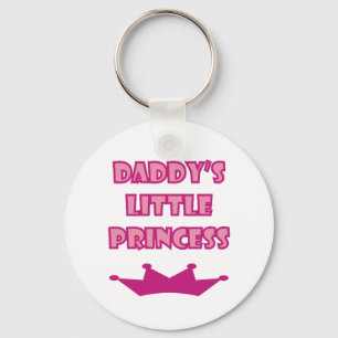 Papa's kleine prinses sleutelhanger